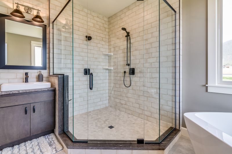 Elegant Shower Corner